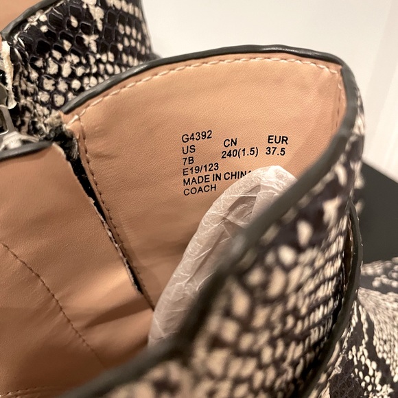 Coach Booties - Picture 6 of 10